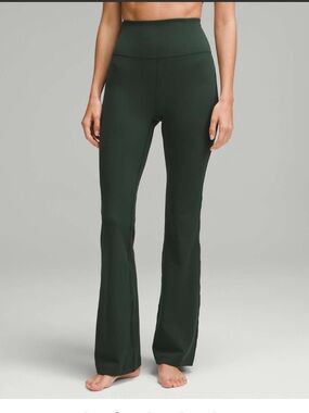 Lululemon Groove Nulu Super-High-Rise Flared Pant *Regular Legacy Green 8